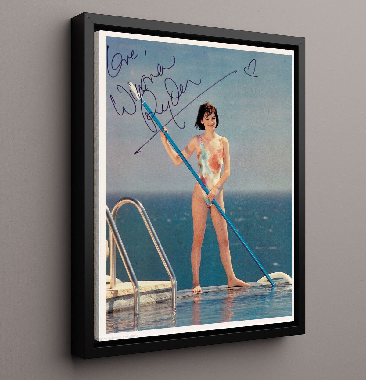 Heathers - Winona Ryder - Veronica - Croquet Queen Attitude movie wall art 16x20 Gallery Frame