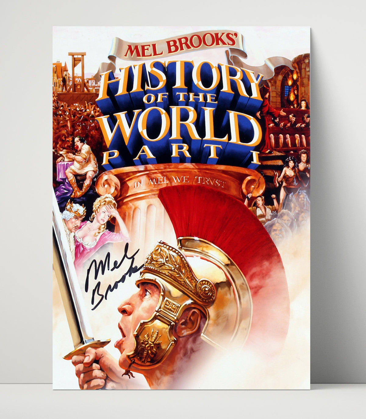 History of the World Part I - Mel Brooks Roman Empire Comedy Chaos movie wall art 16x20 Unframed Print