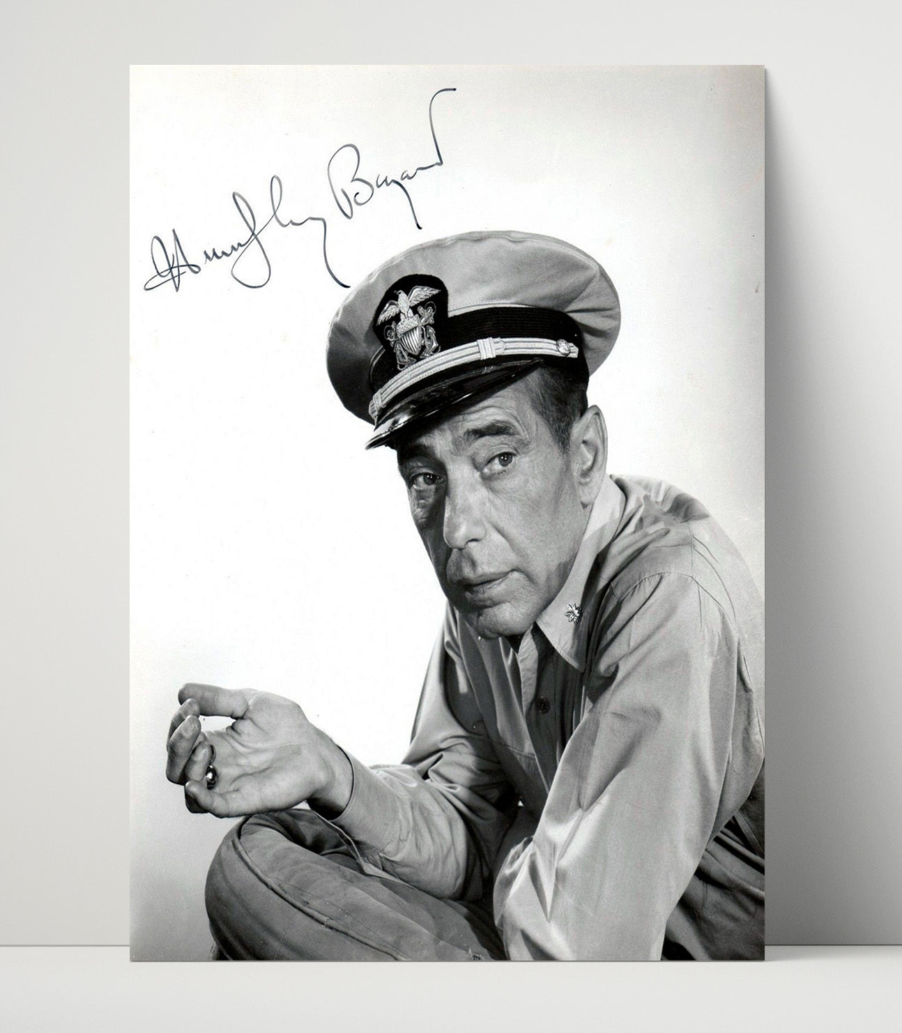 Humphrey Bogart - Golden Age Hollywood Tough-Guy Photograph movie wall art 16x20 Unframed Print