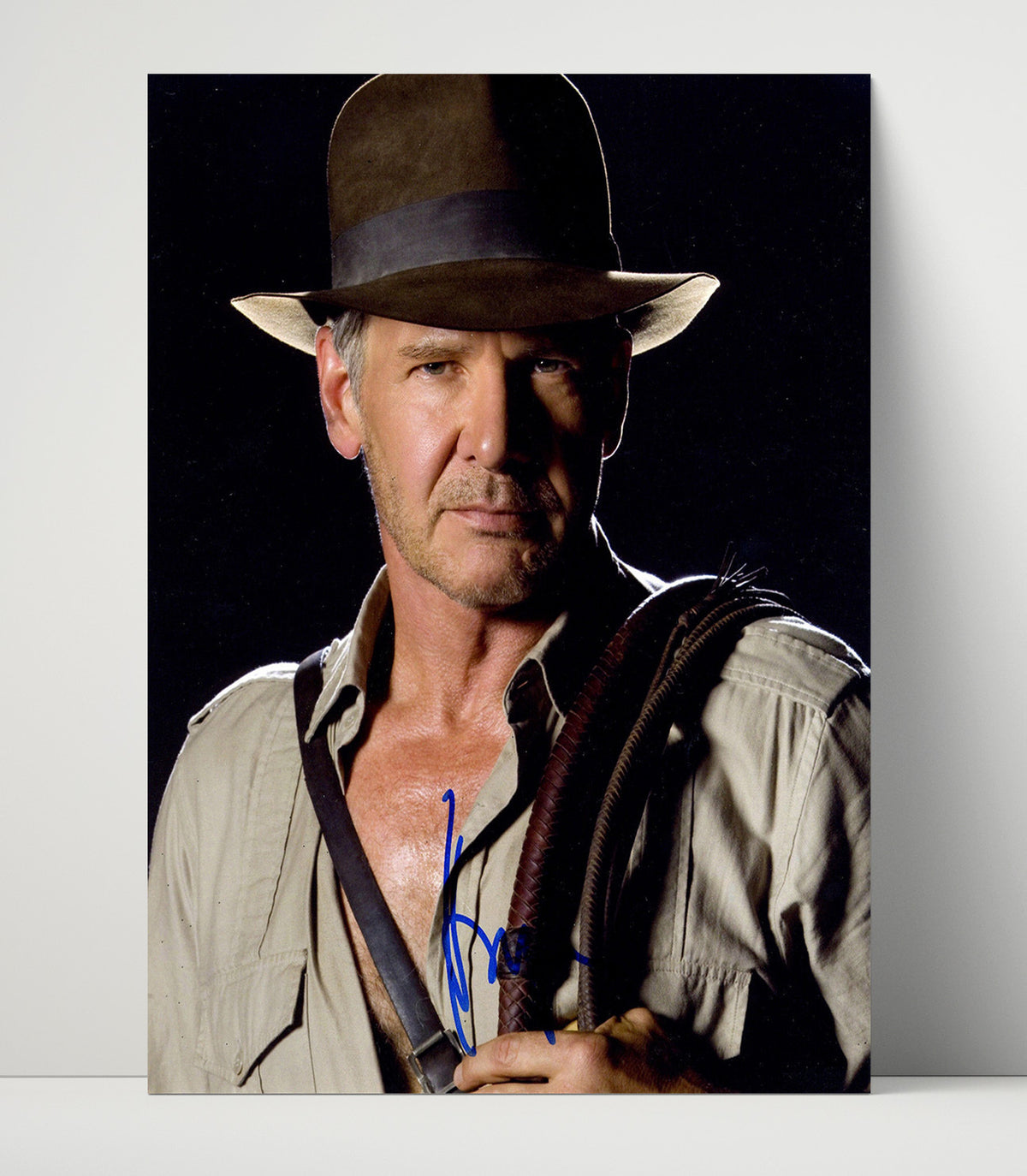 Indiana Jones - Harrison Ford - Indiana Jones - Fedora Adventurer Hero Pose movie wall art 16x20 Unframed Print