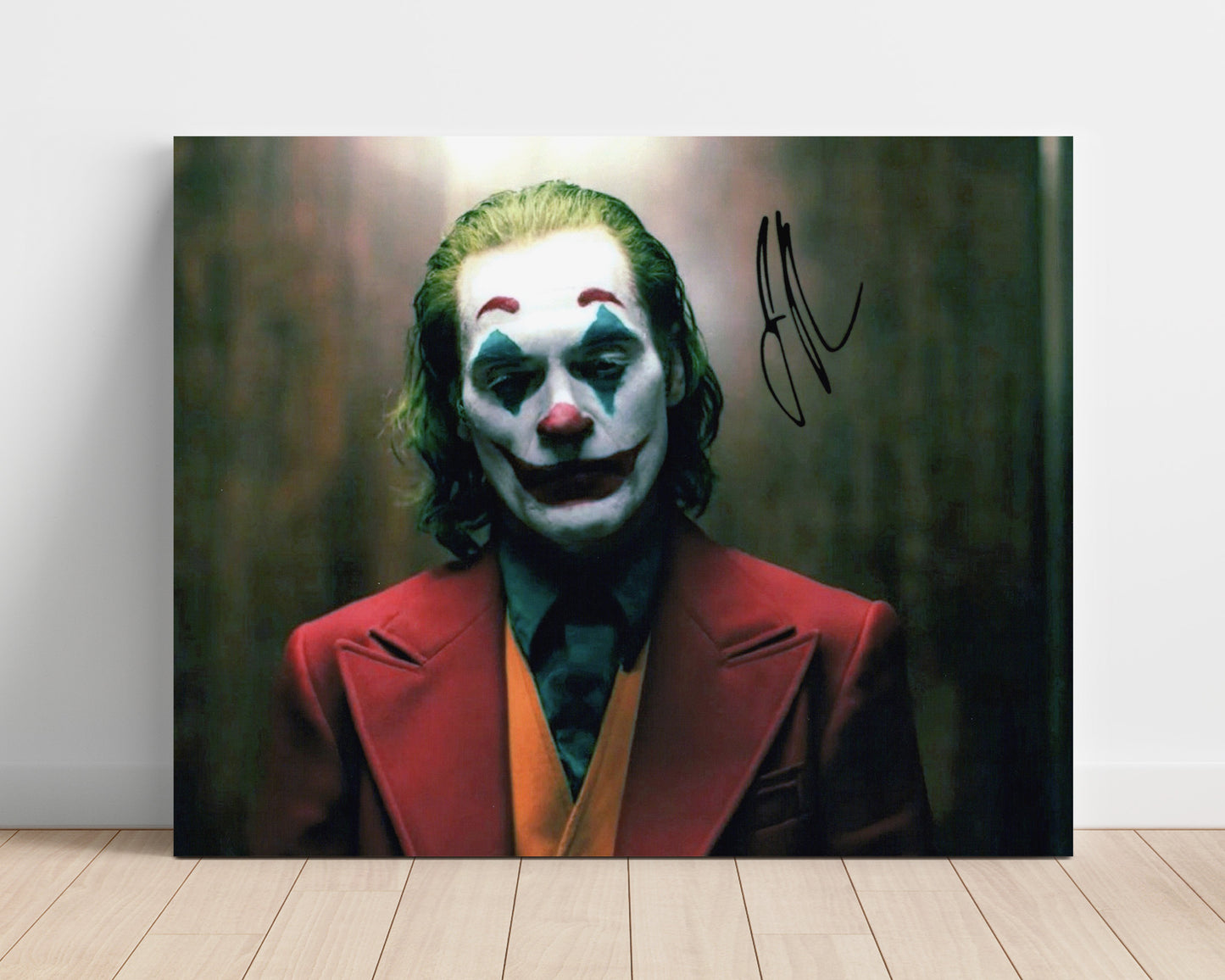 Joker - Joaquin Phoenix - Arthur Fleck - Painted smile descent Vintage Movie Wall Art - 16x20 Unframed Print movie decor