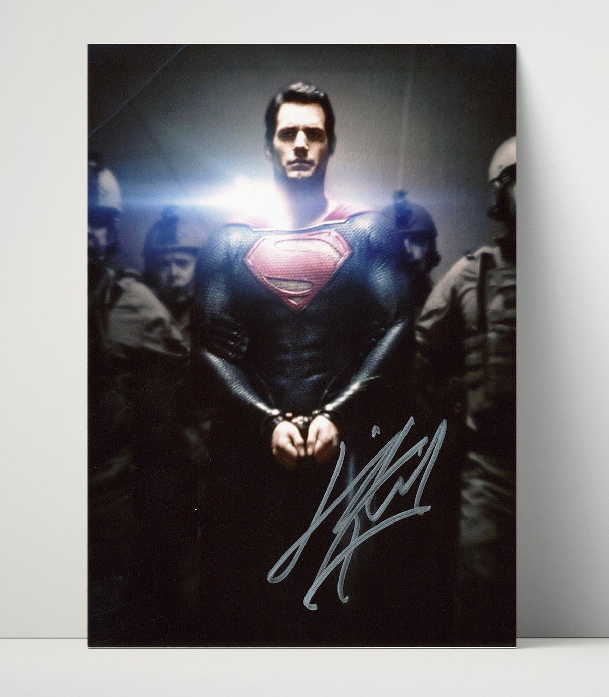 Man of Steel - Henry Cavill - Superman - Captured Hero Defiance movie wall art 16x20 Unframed Print