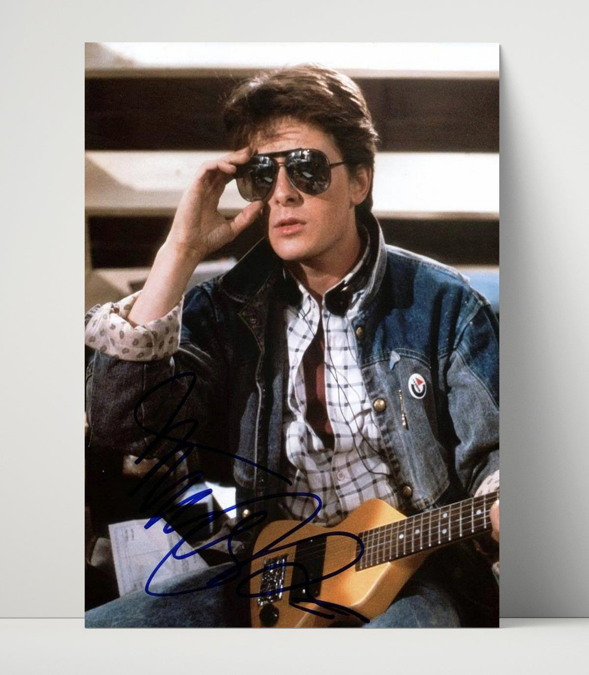 Michael J. Fox - Rockin McFly movie wall art 16x20 Unframed Print