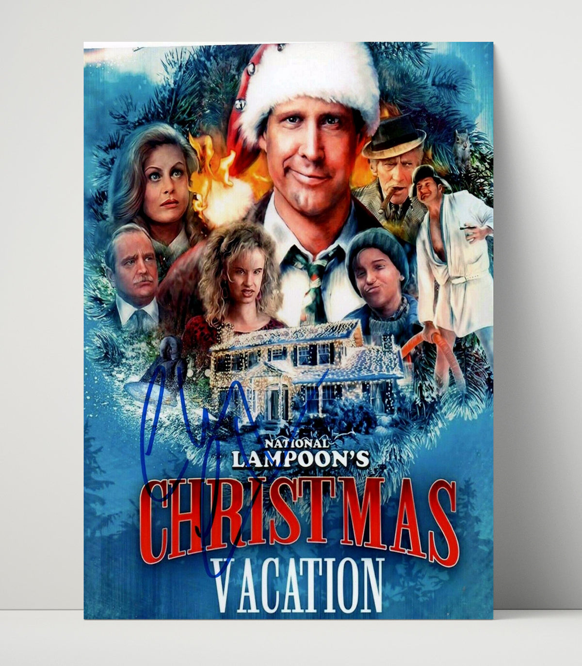 National Lampoons Christmas Vacation - Chevy Chase Griswold Holiday Chaos movie wall art 16x20 Unframed Print