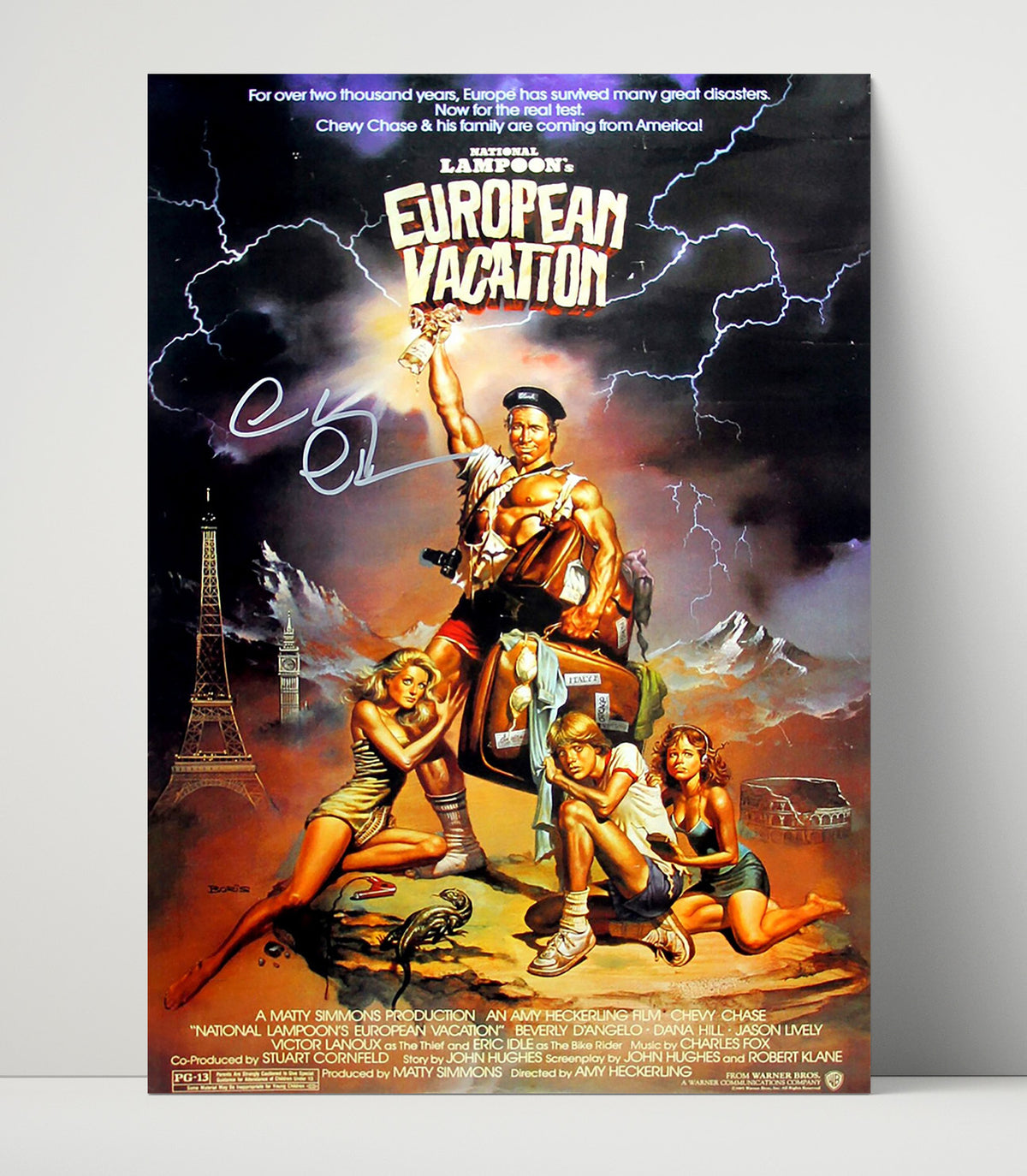 National Lampoons European Vacation - Chevy Chase Griswold Family Euro Adventure movie wall art 16x20 Unframed Print