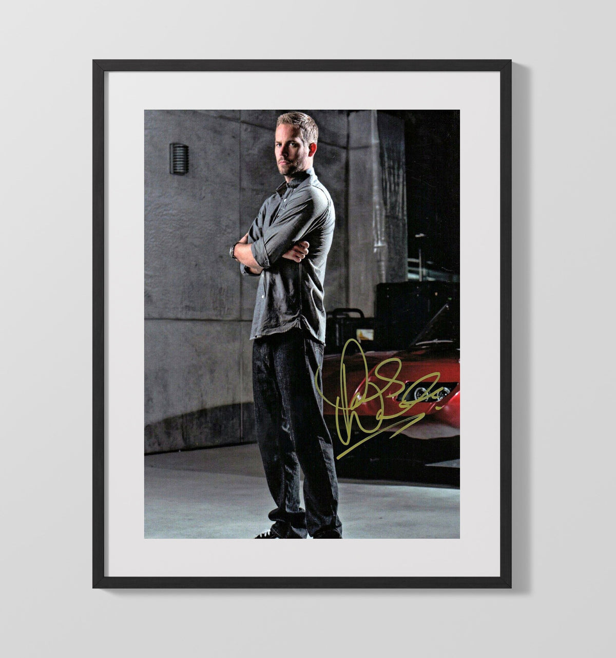 Paul Walker - Fast Legacy - Movies Framed Print