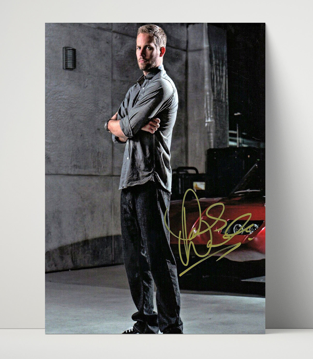 Paul Walker - Fast Legacy movie wall art 16x20 Unframed Print