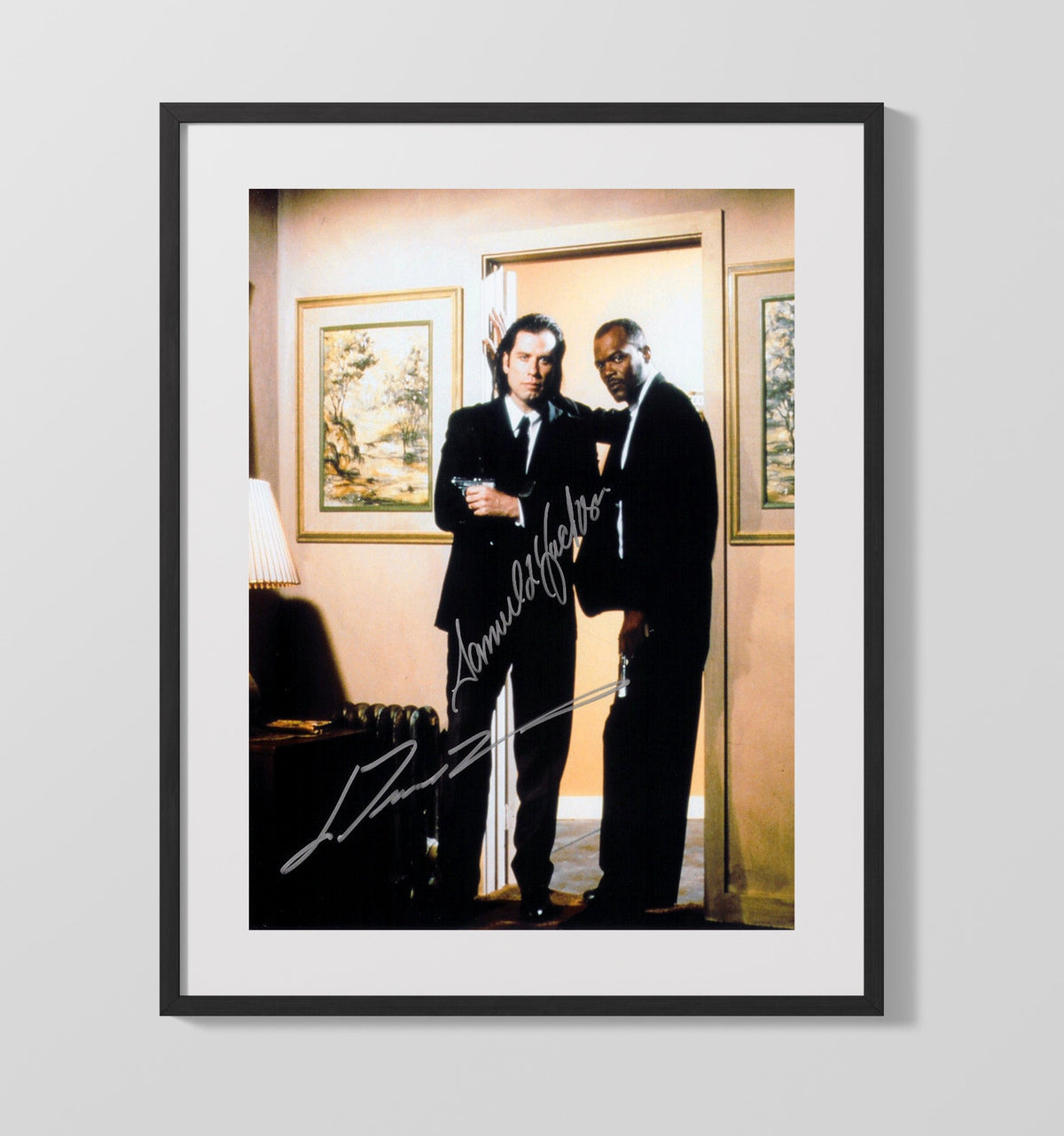 Pulp Fiction - Hitmen Cool - Movies Framed Print