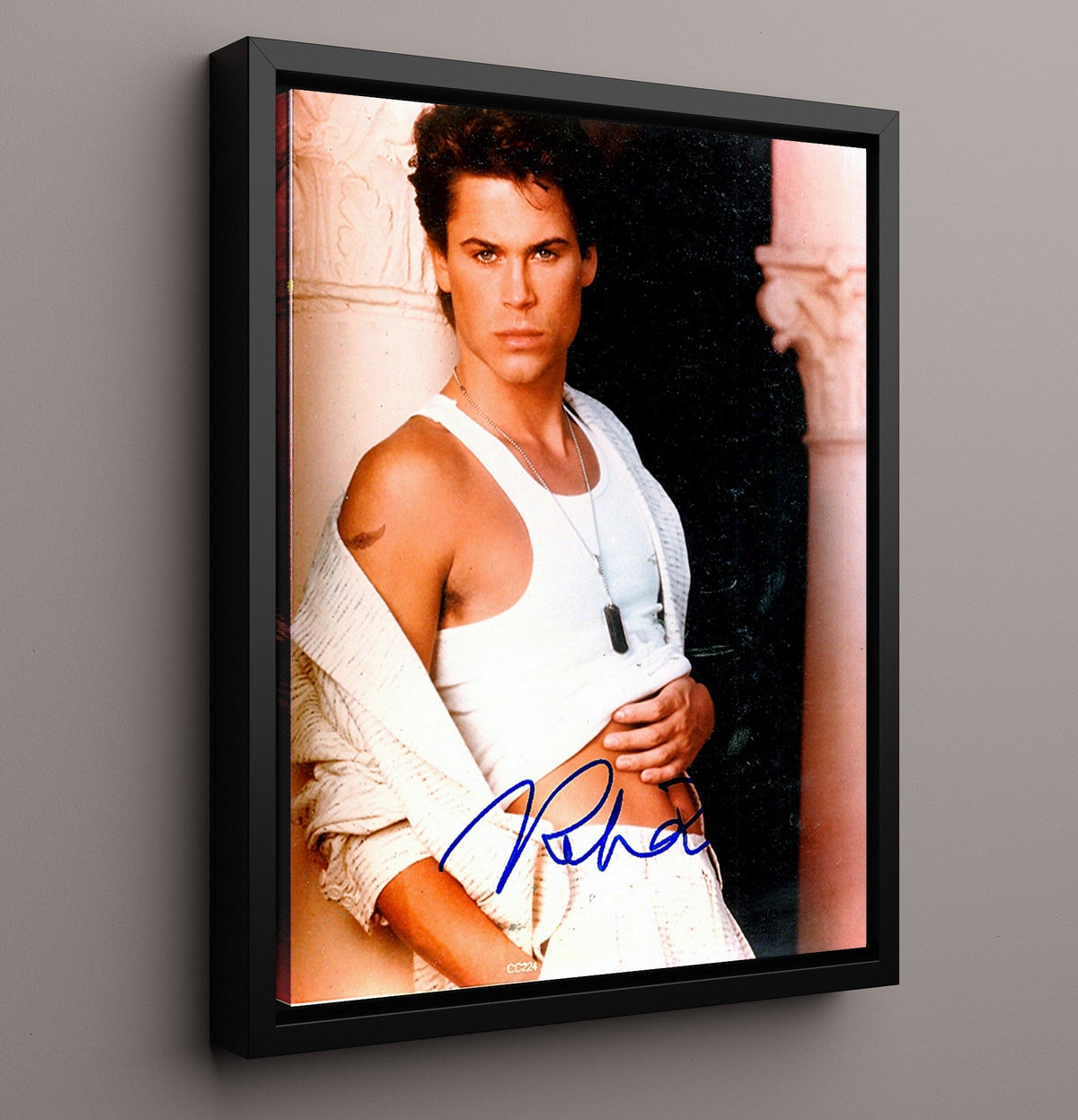 Rob Lowe - 80s Heartthrob movie wall art 16x20 Gallery Frame