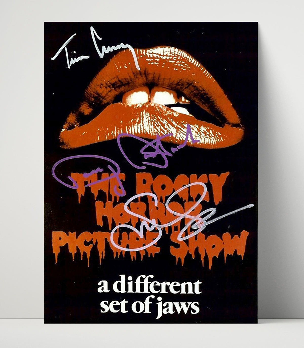 Rocky Horror Picture Show Cast - Lips and Legends movie wall art 16x20 Unframed Print