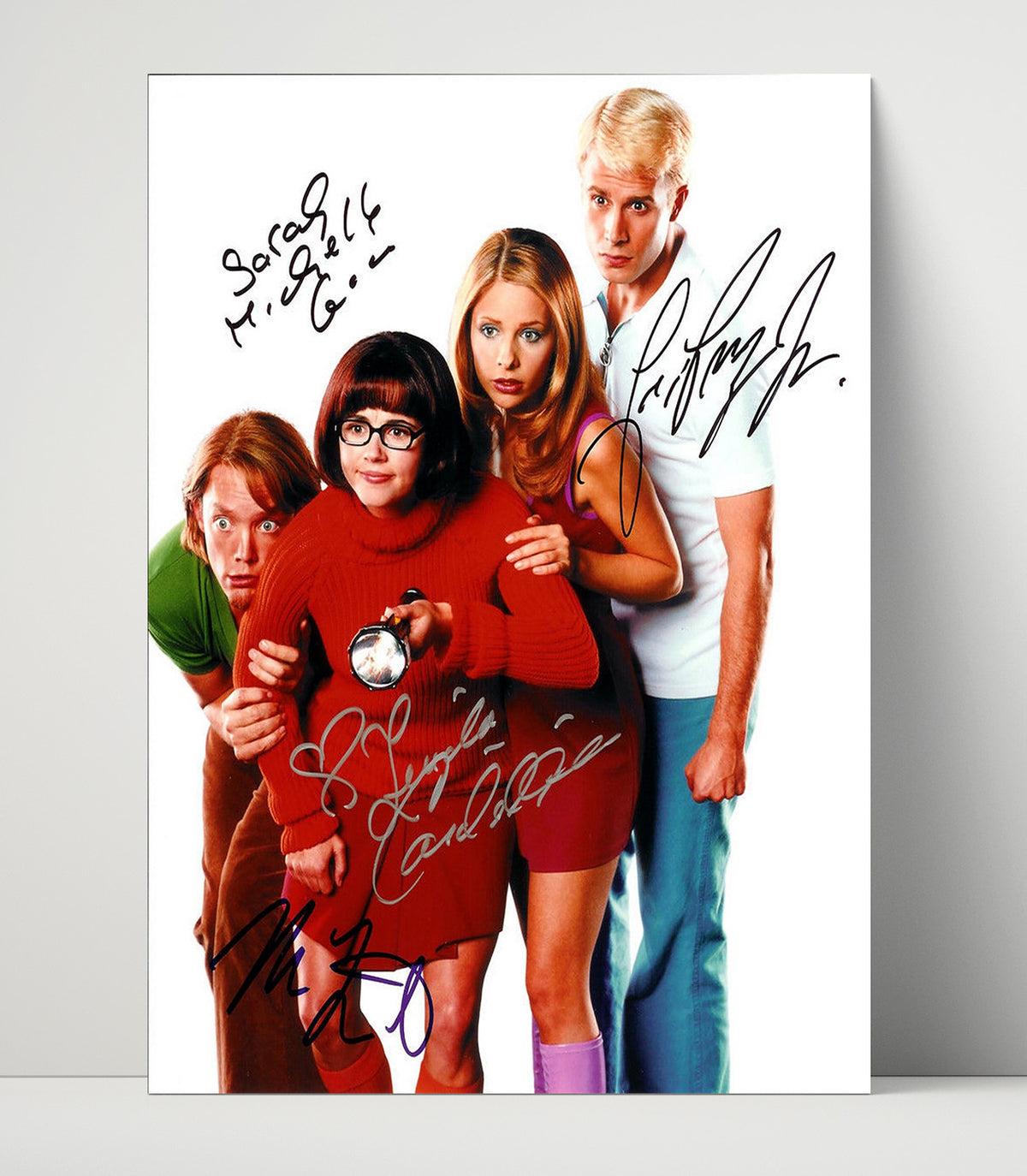 Scooby Doo Cast - Mystery Squad movie wall art 16x20 Unframed Print