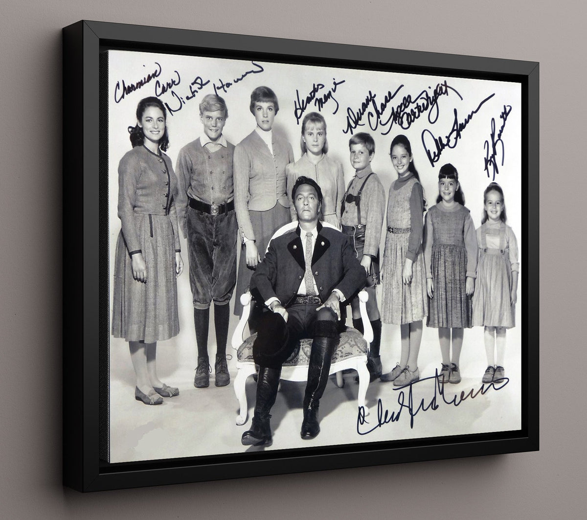 Sound of Music - Julie Andrews - Maria - Hills Are Alive Energy movie wall art 16x20 Gallery Frame