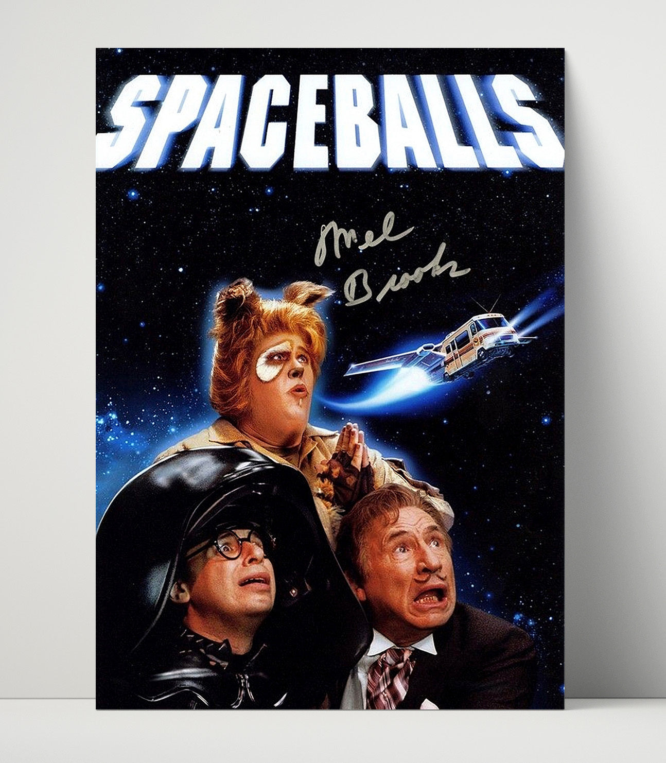 Spaceballs - Ensemble Cast Comic Space Panic movie wall art 16x20 Unframed Print