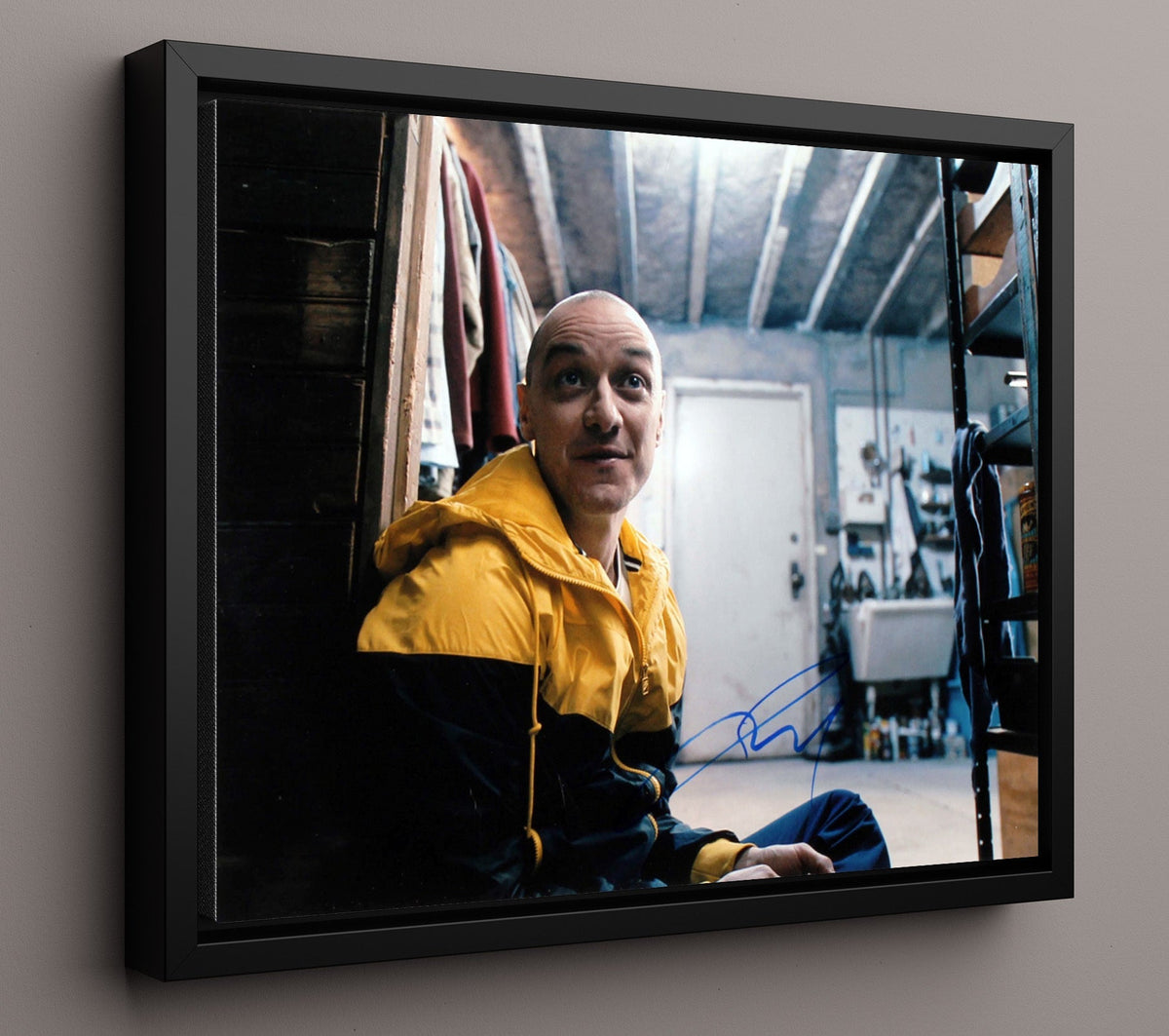 Split - James McAvoy - Kevin Wendell Crumb - Fractured identity tension movie wall art 16x20 Gallery Frame