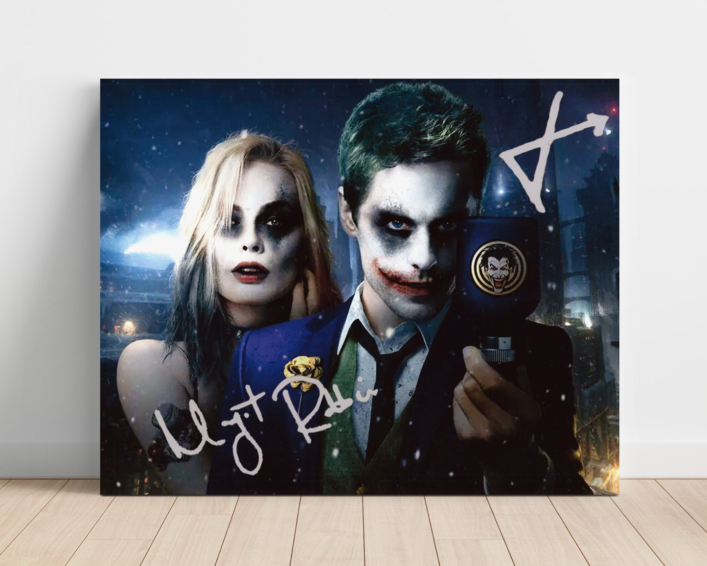 Suicide Squad - Margot Robbie - Harley - and Jared Leto - Joker - Twisted Sweethearts movie wall art 16x20 Unframed Print
