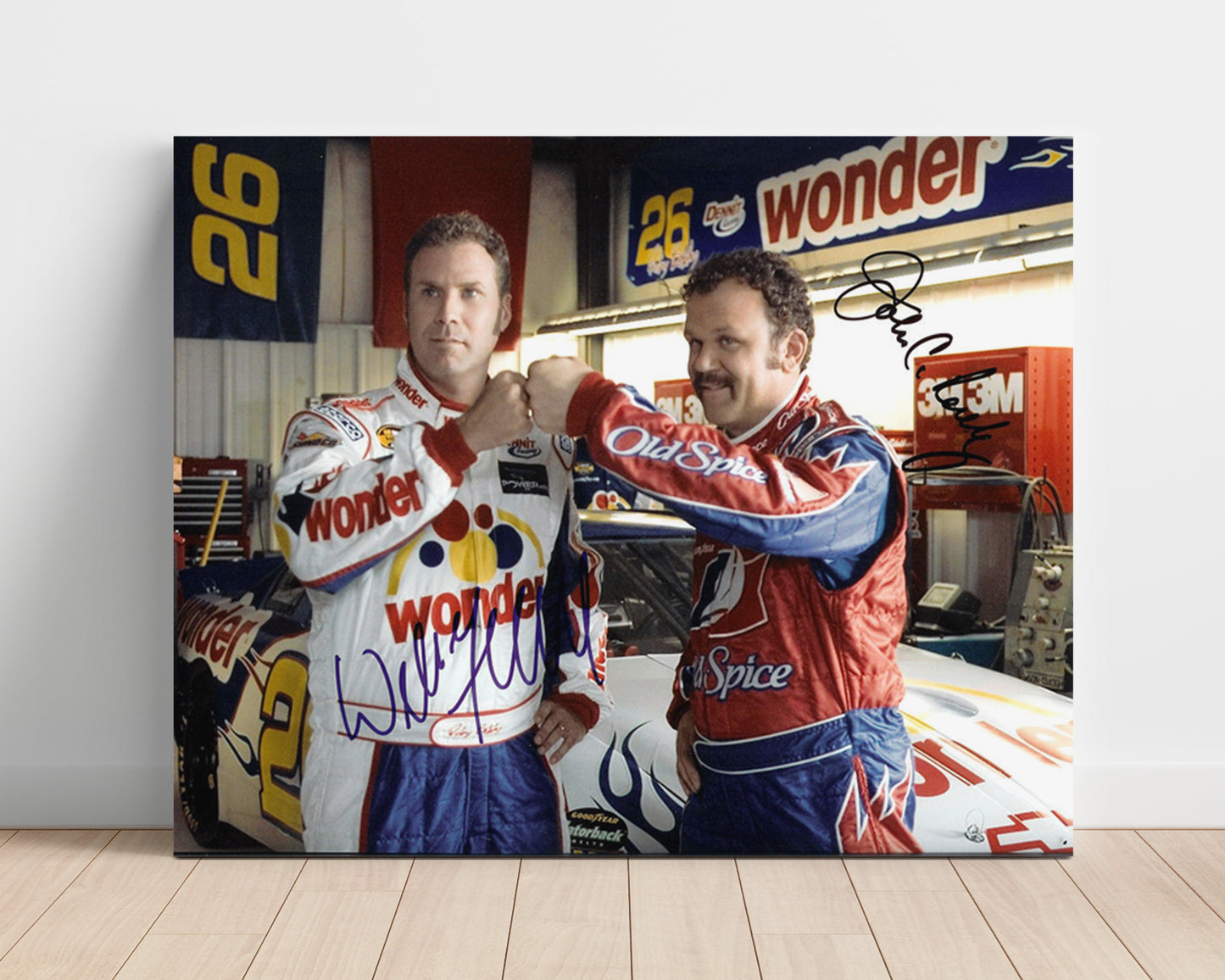 Talladega Nights - Will Ferrell and John C. Reilly - Shake and bake movie wall art 16x20 Unframed Print