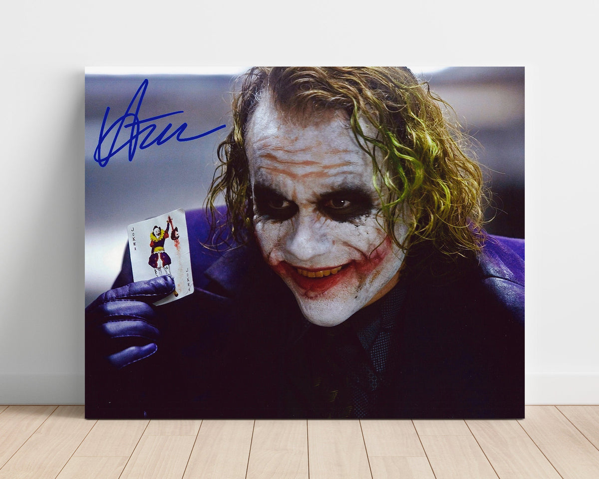 Heath Ledger – Why So Serious – The Dark Knight unframed semi-gloss poster print