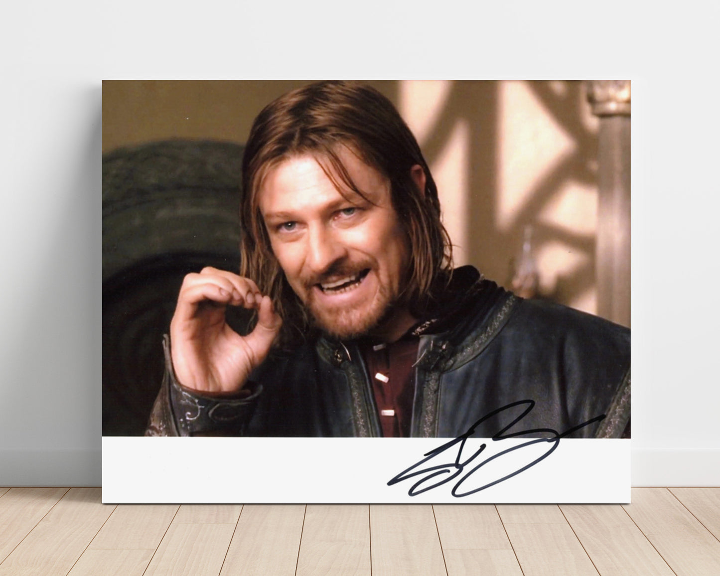 The Lord of the Rings - Sean Bean - Boromir - Final stand redemption moment movie wall art 16x20 Unframed Print