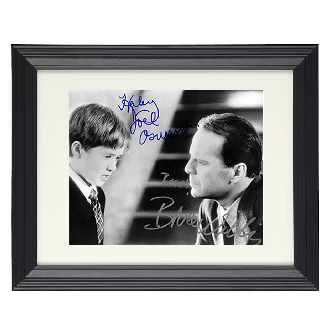 The Sixth Sense – Bruce Willis Dead People Image – 8x10 black beveled framed movie wall art