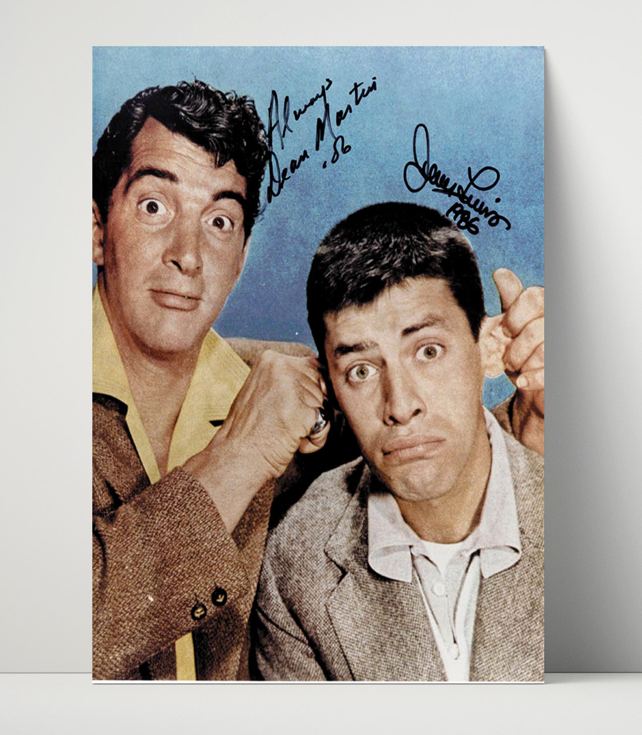 The Stooge - Dean Martin - Bill Millerand Jerry Lewis - Ted RogersComedy Legends Vintage Movie Wall Art - 16x20 Unframed Print movie decor