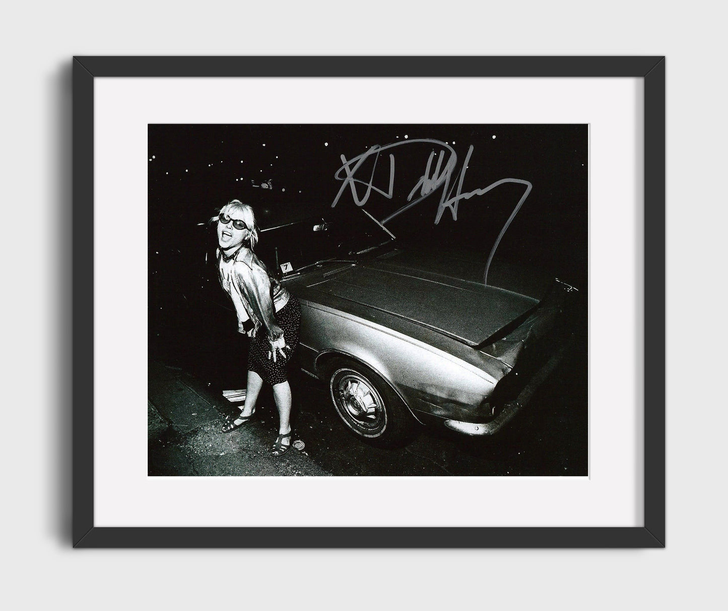 Blondie - Debbie Harry Heart of Glass 8x10 Framed Canvas vintage music wall art
