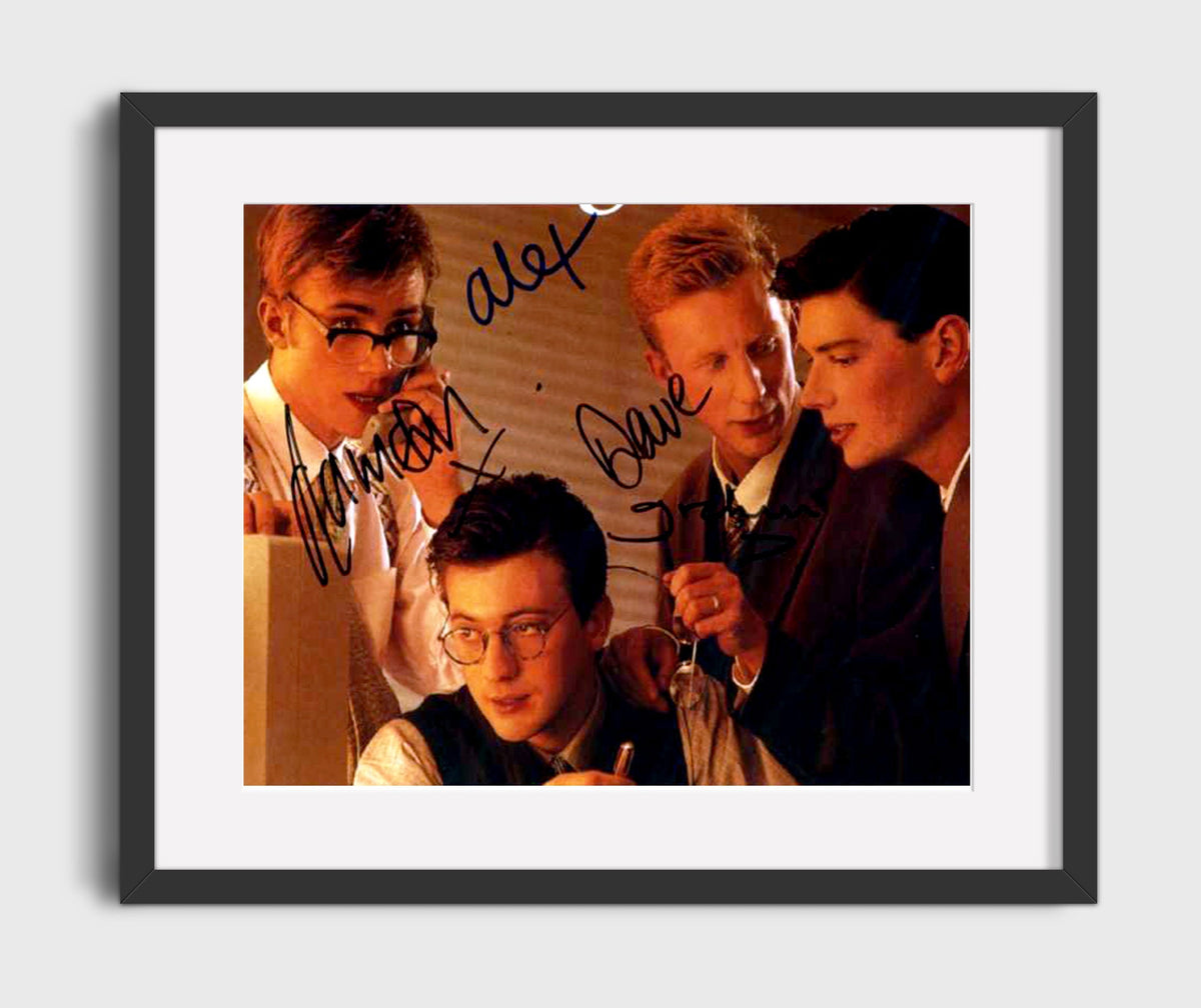 Blur - Damon Albarn Backstage Moment 8x10 Framed Canvas vintage music wall art