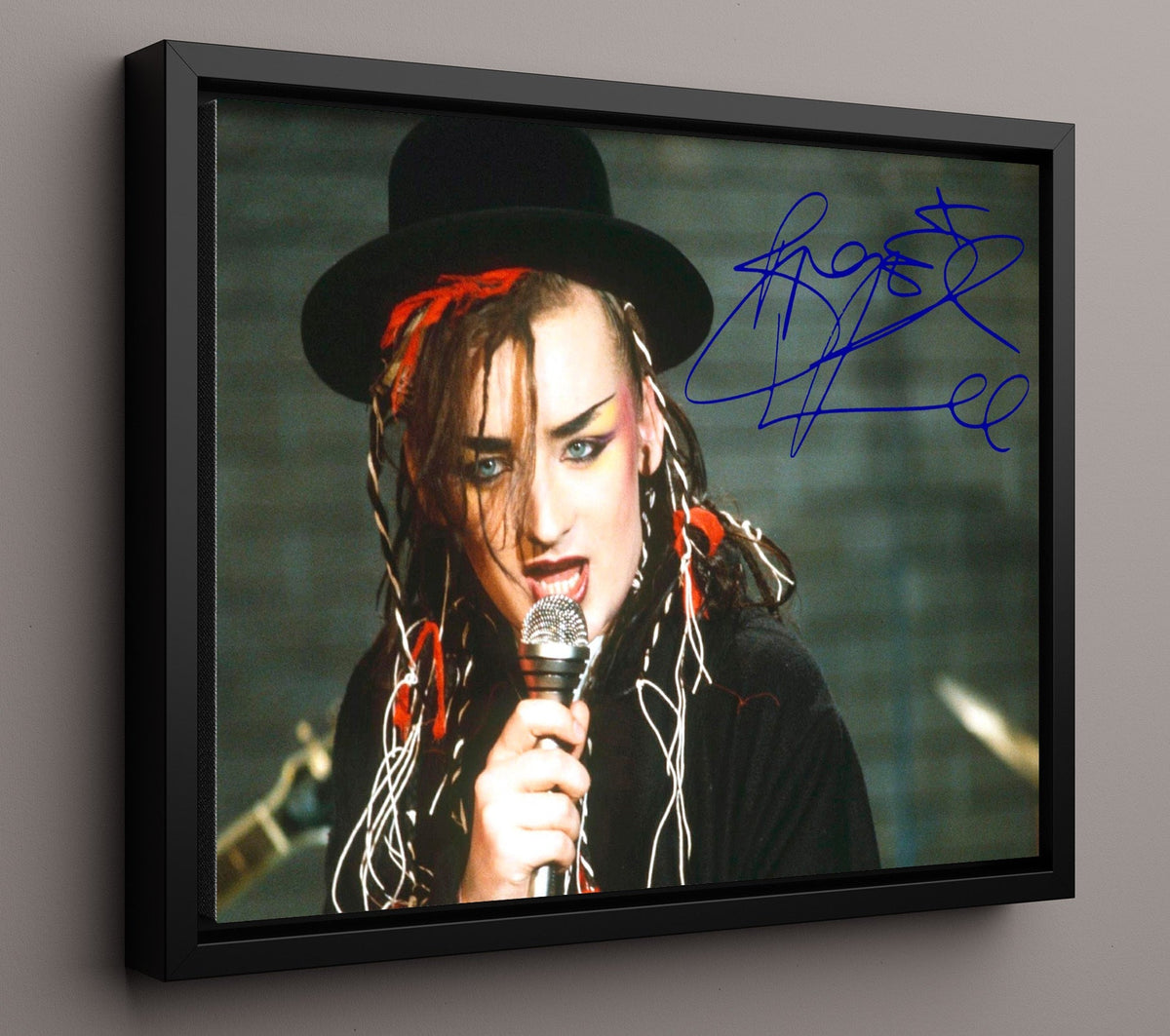 Boy George - New Wave Vocal Expression 8x10 Unframed Print vintage music wall art