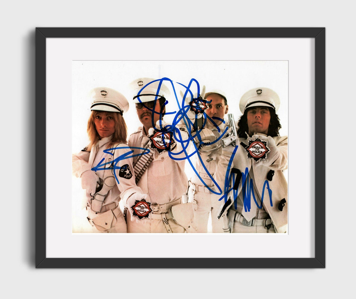 Cheap Trick -White Police Uniform Photo 8x10 Framed Canvas vintage music wall art