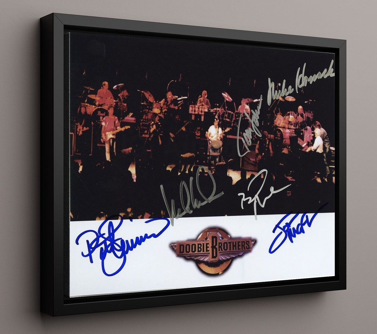 Doobie Brothers - Long Train Runnin Rhythm 8x10 Unframed Print vintage music wall art
