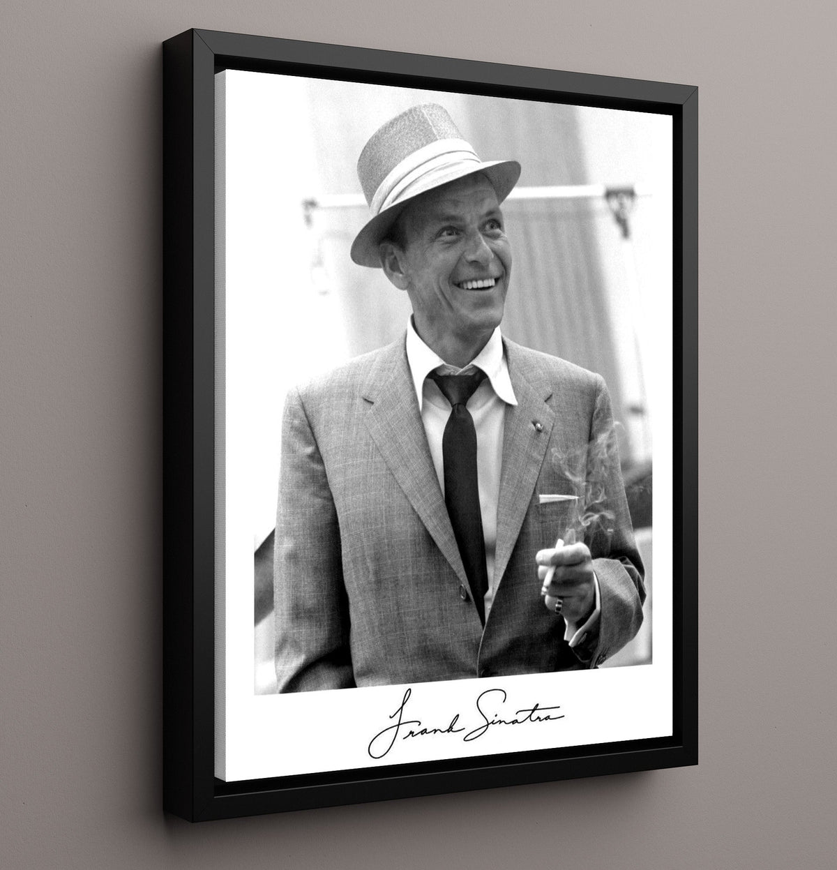 Frank Sinatra - Swinging Smile 8x10 Unframed Print vintage music wall art