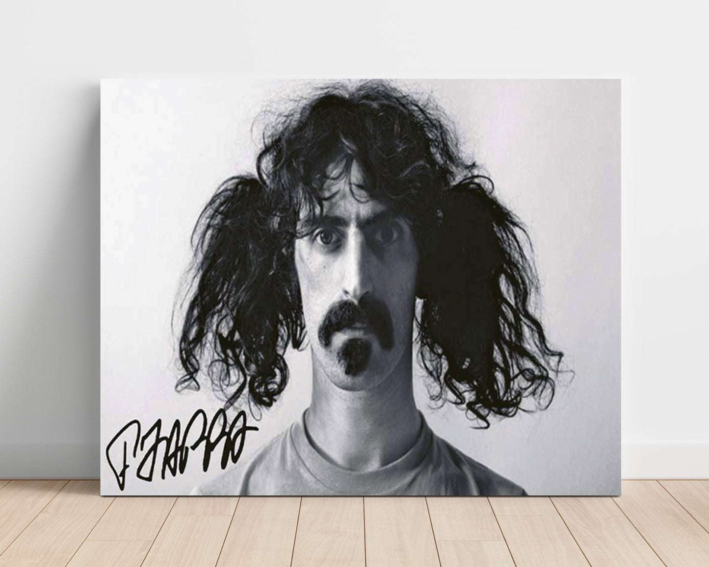 Frank Zappa - Wild Hair and Wilder Genius - Vintage Music Wall Art - 16x20 Unframed Print music decor