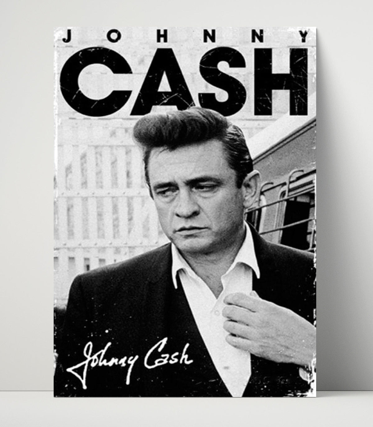 Johnny Cash – Cash Album Artwork unframed semi-gloss poster print