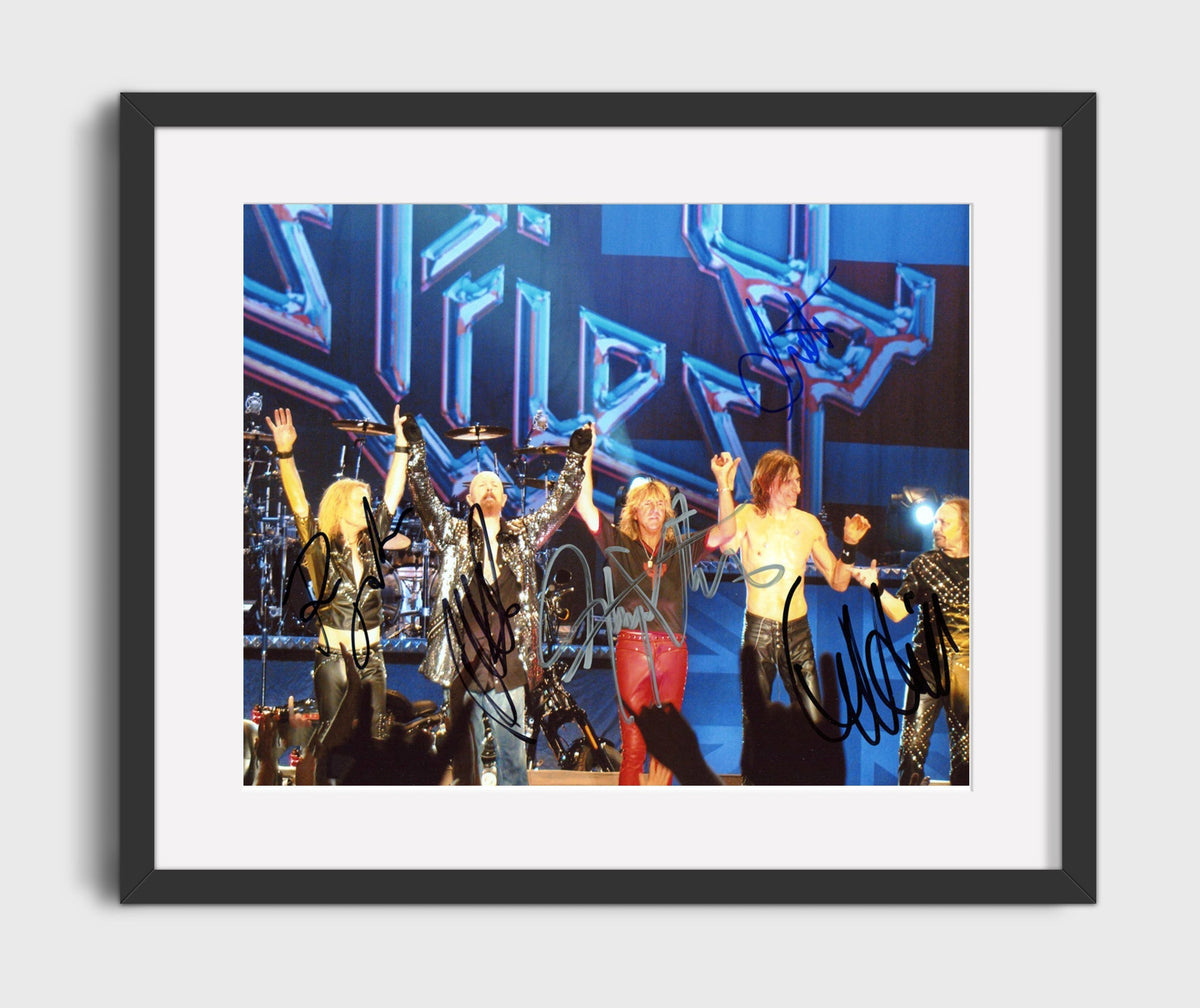 Judas Priest - Heavy Metal Stage Power 8x10 Framed Canvas vintage music wall art