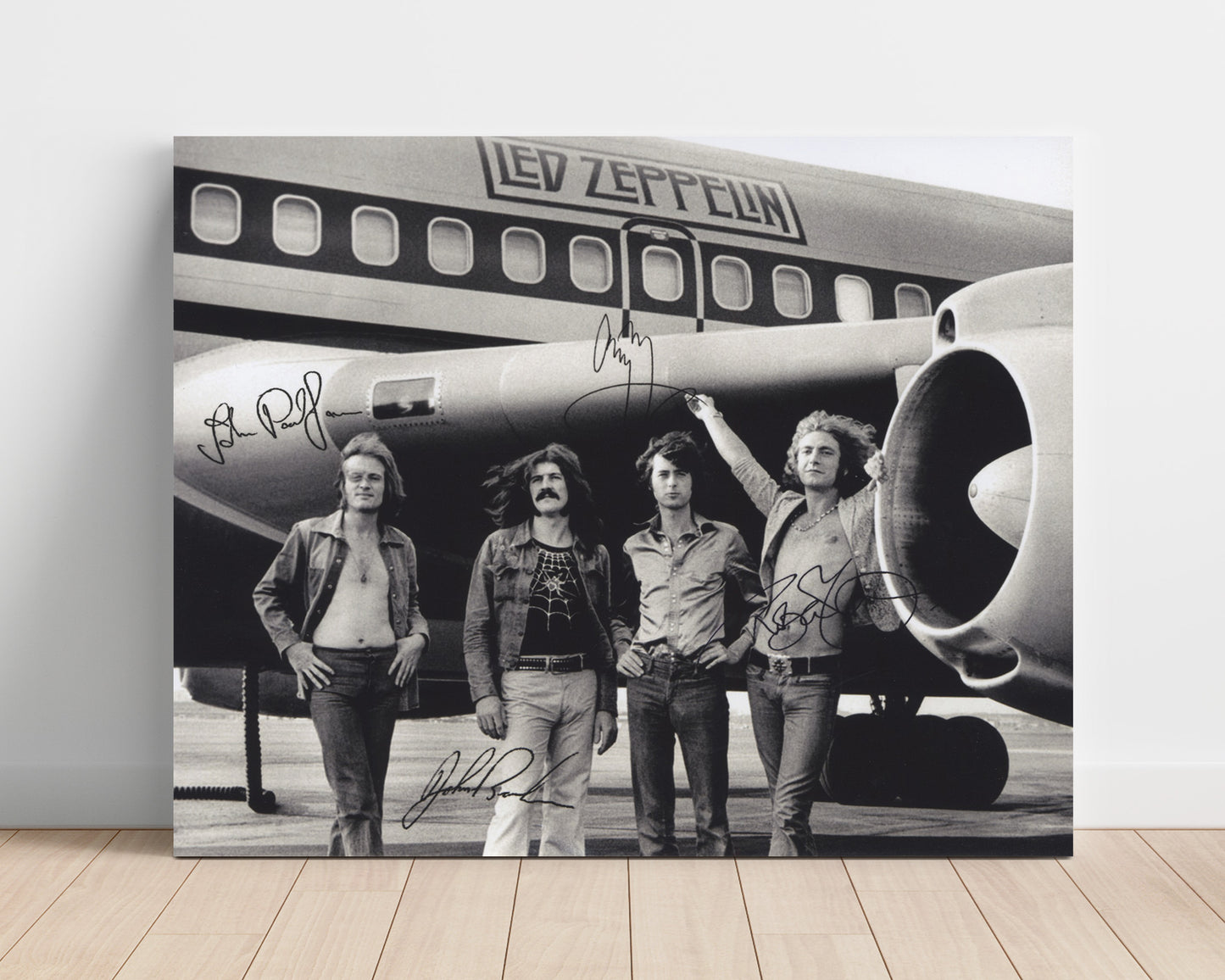 Led Zeppelin - Stairway to Jet - Vintage Music Wall Art - 16x20 Unframed Print music decor