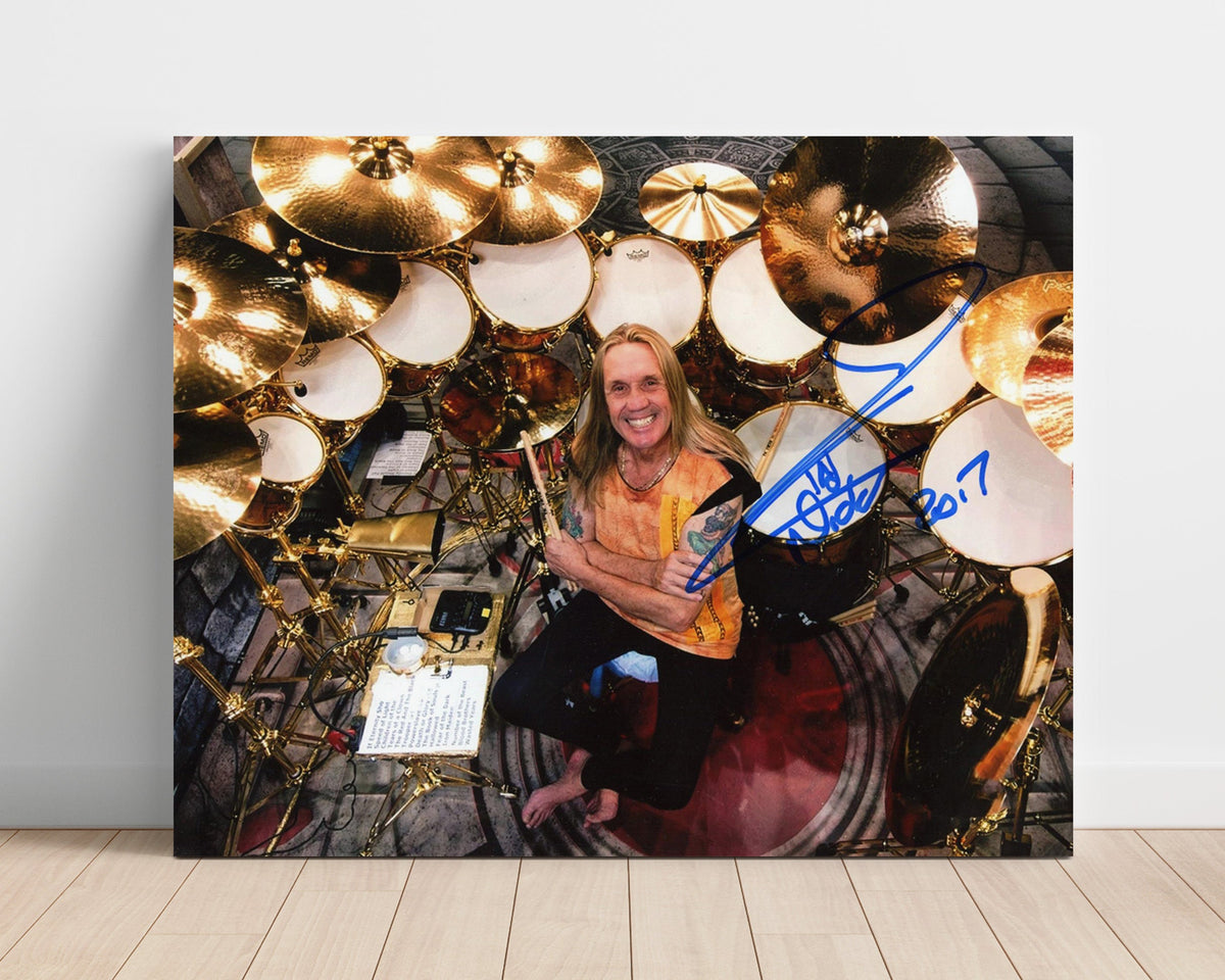 Nicko McBrain – Iron Maiden Heavy Metal Thunder unframed semi-gloss poster print