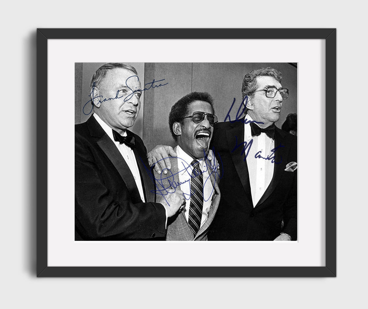Rat Pack - Kings of Cool 8x10 Framed Canvas vintage music wall art