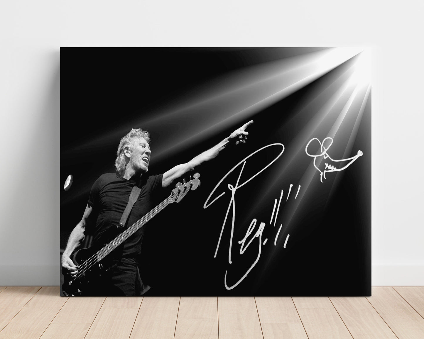 Roger Waters - The Wall Vision - Vintage Music Wall Art - 16x20 Unframed Print music decor