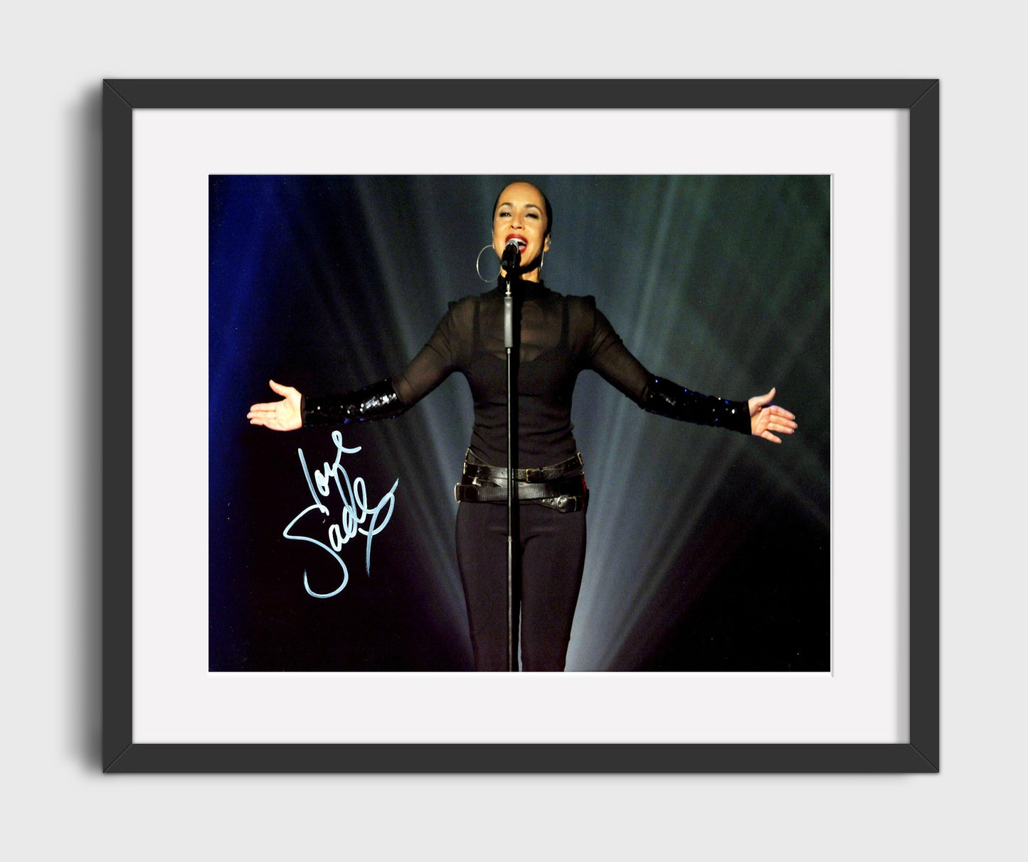Sade - Smooth Operator 8x10 Framed Canvas vintage music wall art