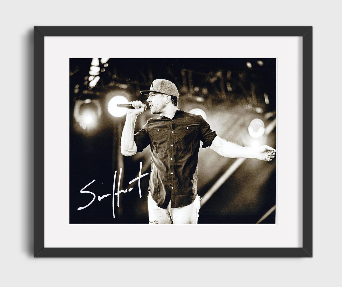 Sam Hunt - Body Like a Back Road 8x10 Framed Canvas vintage music wall art