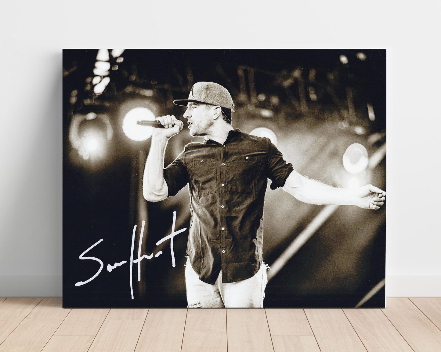 Sam Hunt - Body Like a Back Road - Vintage Music Wall Art - 16x20 Unframed Print music decor