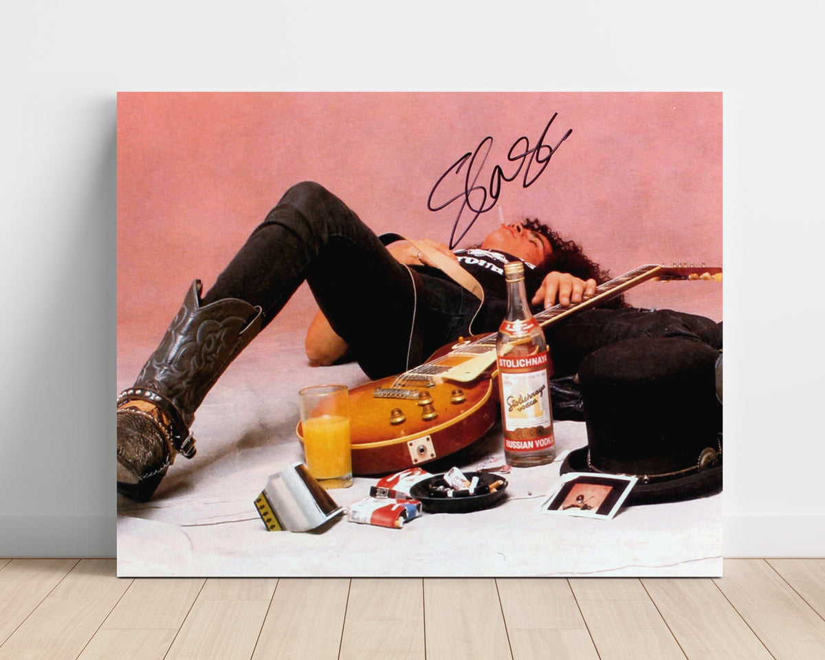 Slash – Top Hat and Six Strings unframed semi-gloss poster print