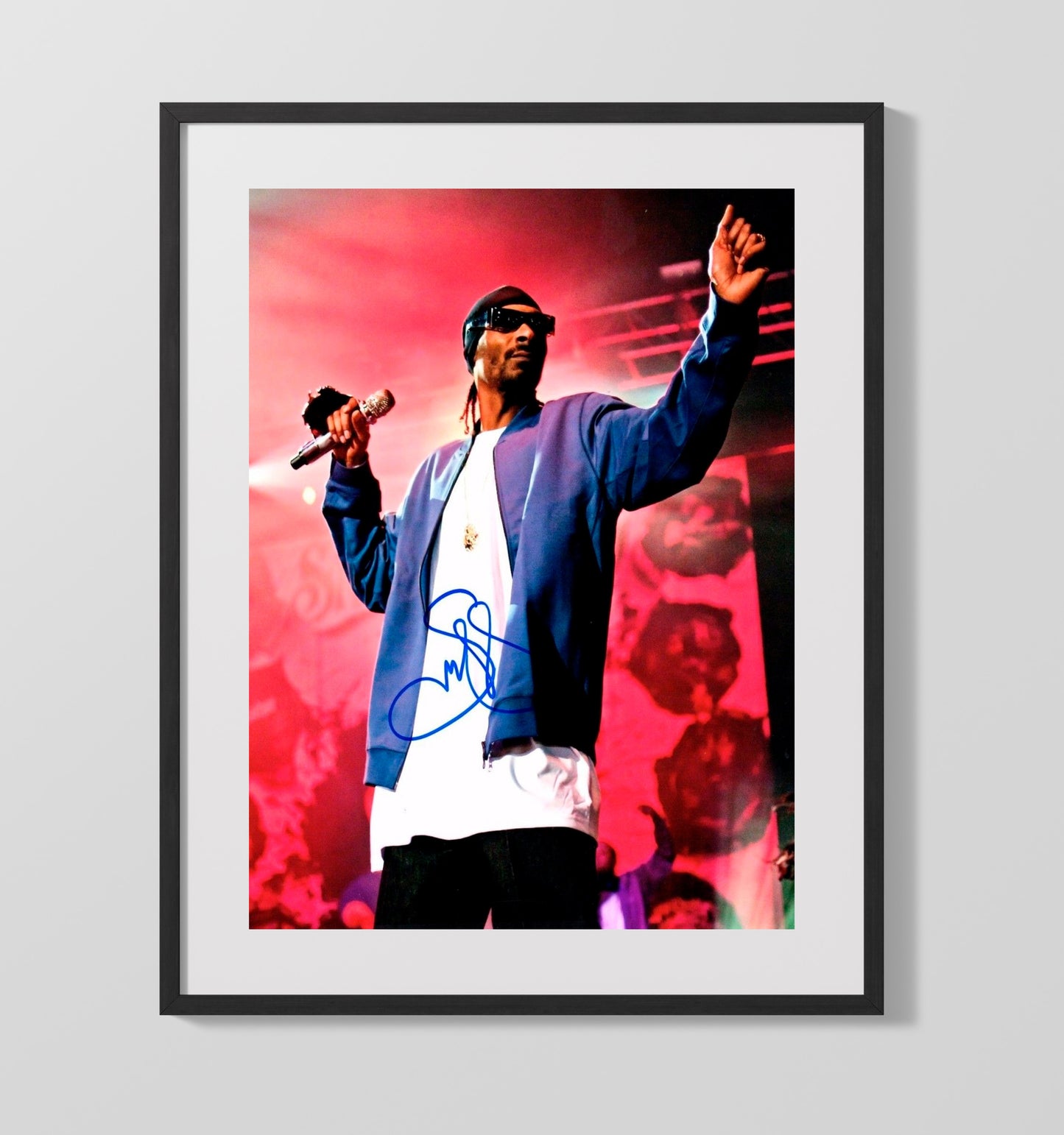 Snoop Dogg - Live Stage Performance 8x10 Framed Canvas vintage music wall art