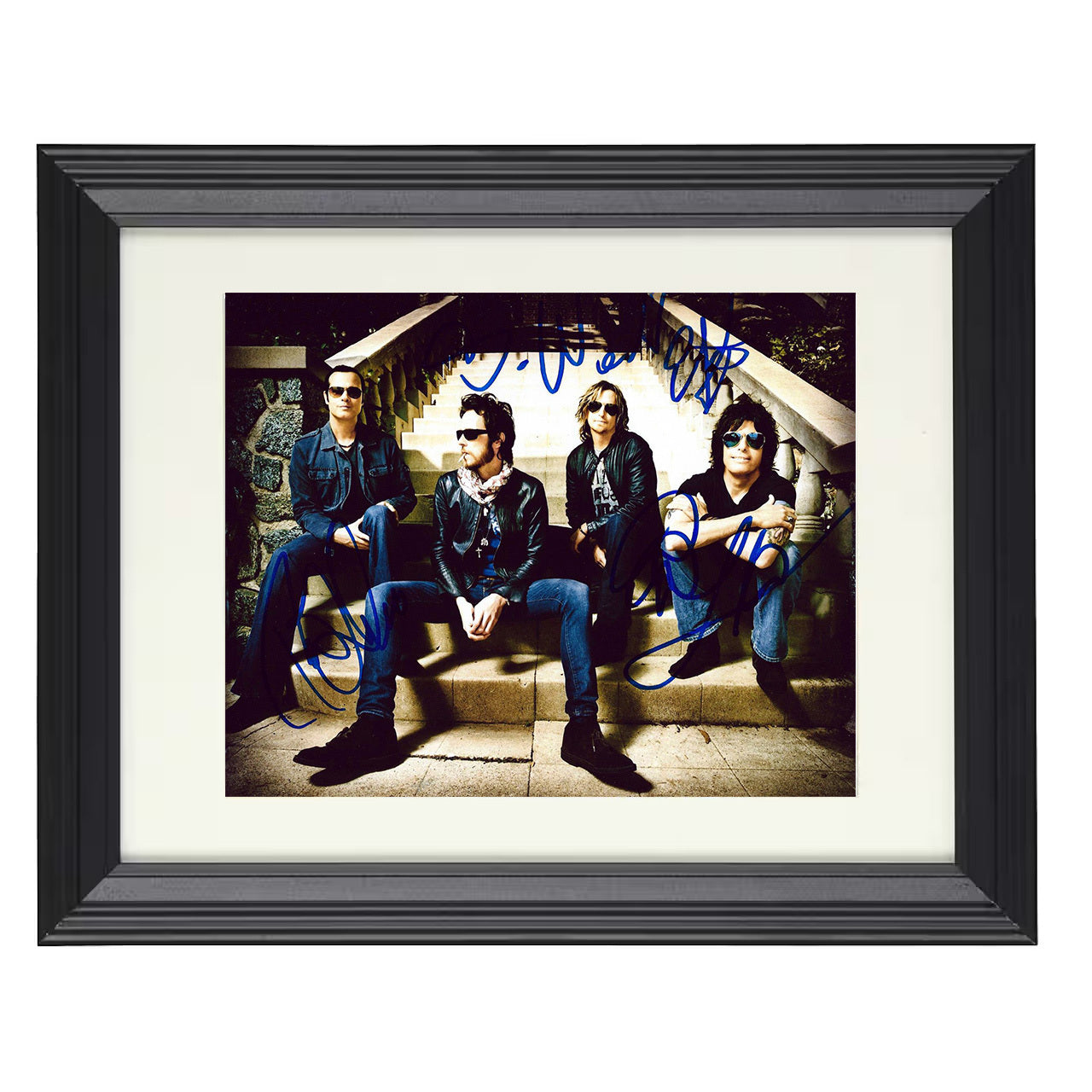 Stone Temple Pilots – Plush Grunge Core – 8x10 black beveled framed music wall art