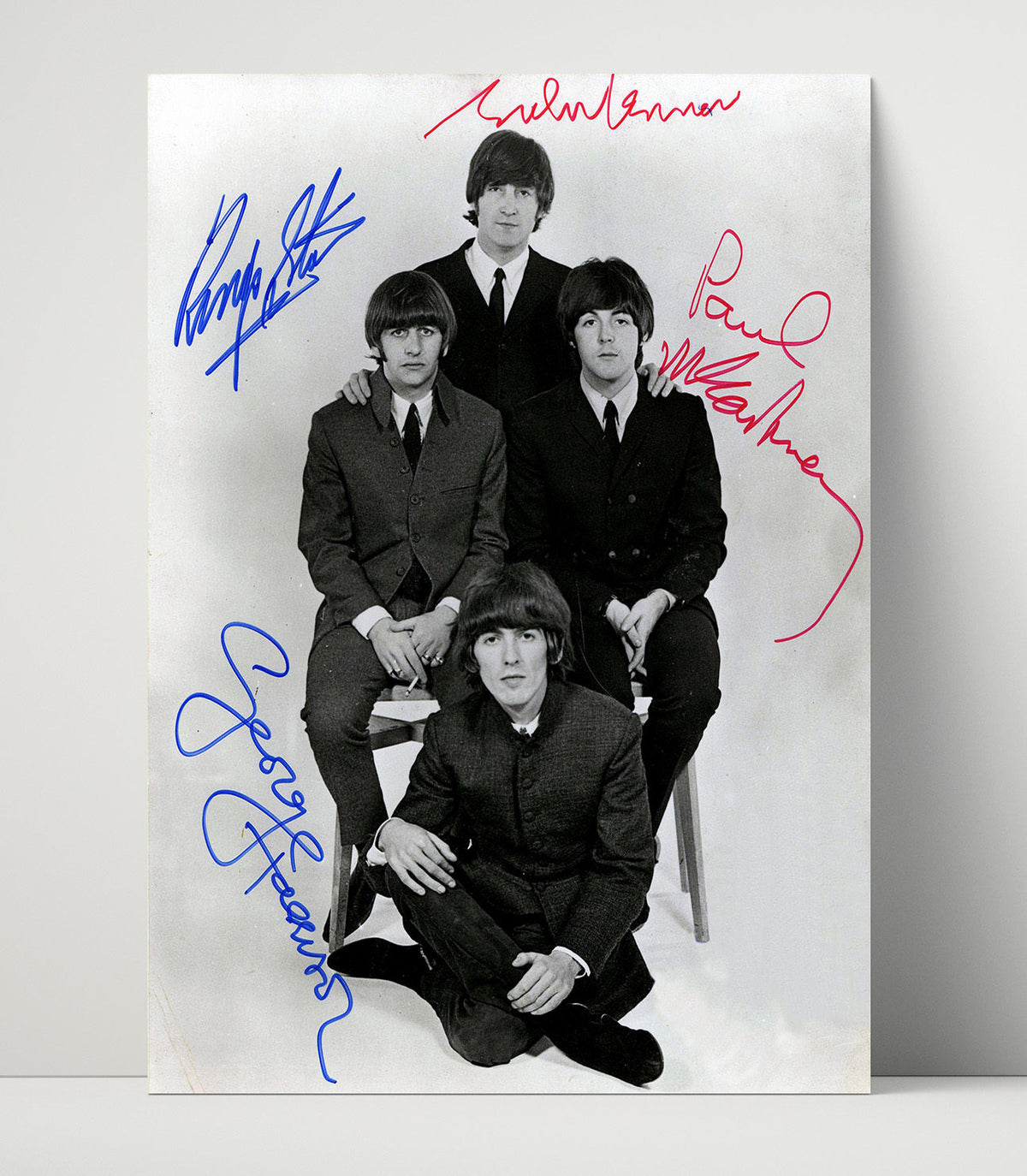 The Beatles – Fab Four Beatlemania unframed semi-gloss poster print