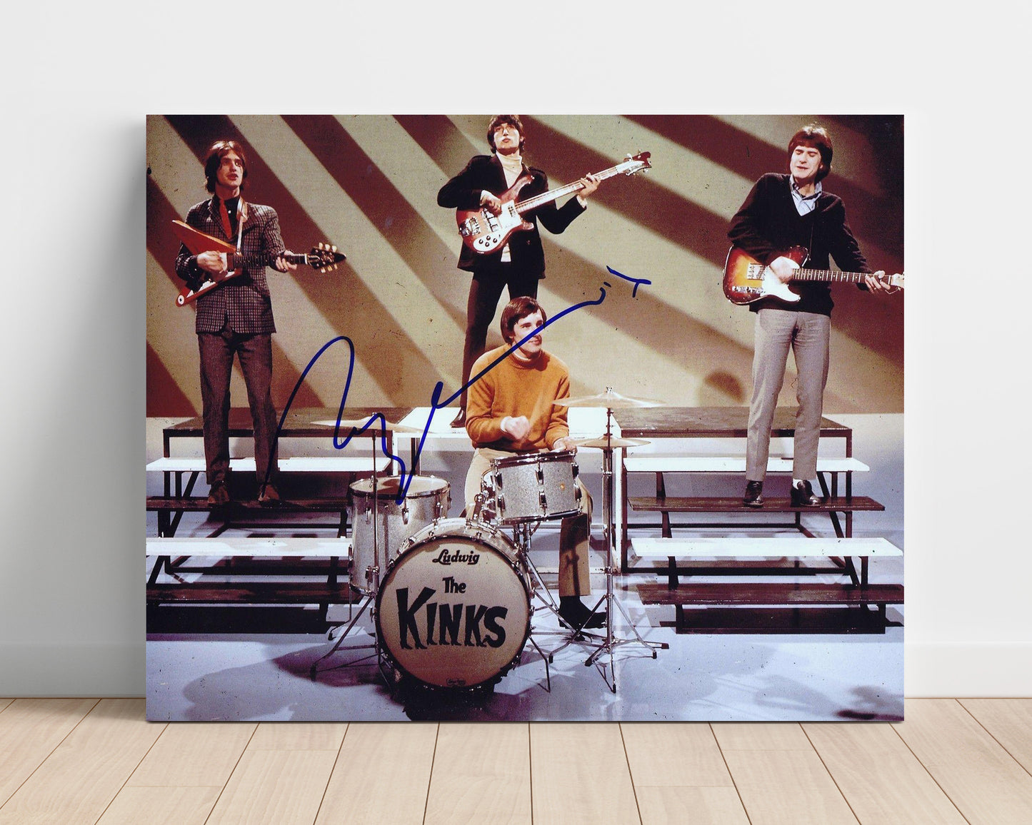 The Kinks - British Invasion Studio Set - Vintage Music Wall Art - 16x20 Unframed Print music decor