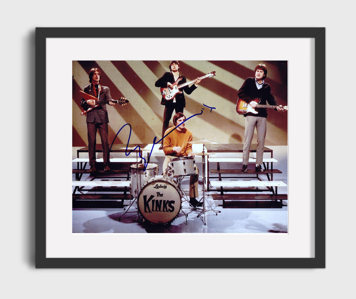 The Kinks - British Invasion Studio Set 8x10 Framed Canvas vintage music wall art