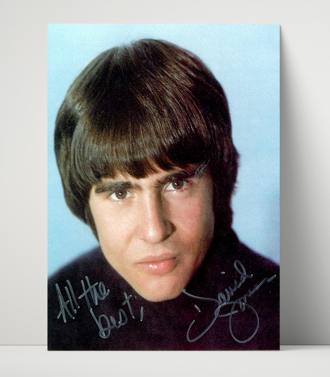 The Monkees - Davy Jones Young Studio Portrait Music Wall Art 16x20 Unframed Print wall art print – Music decor