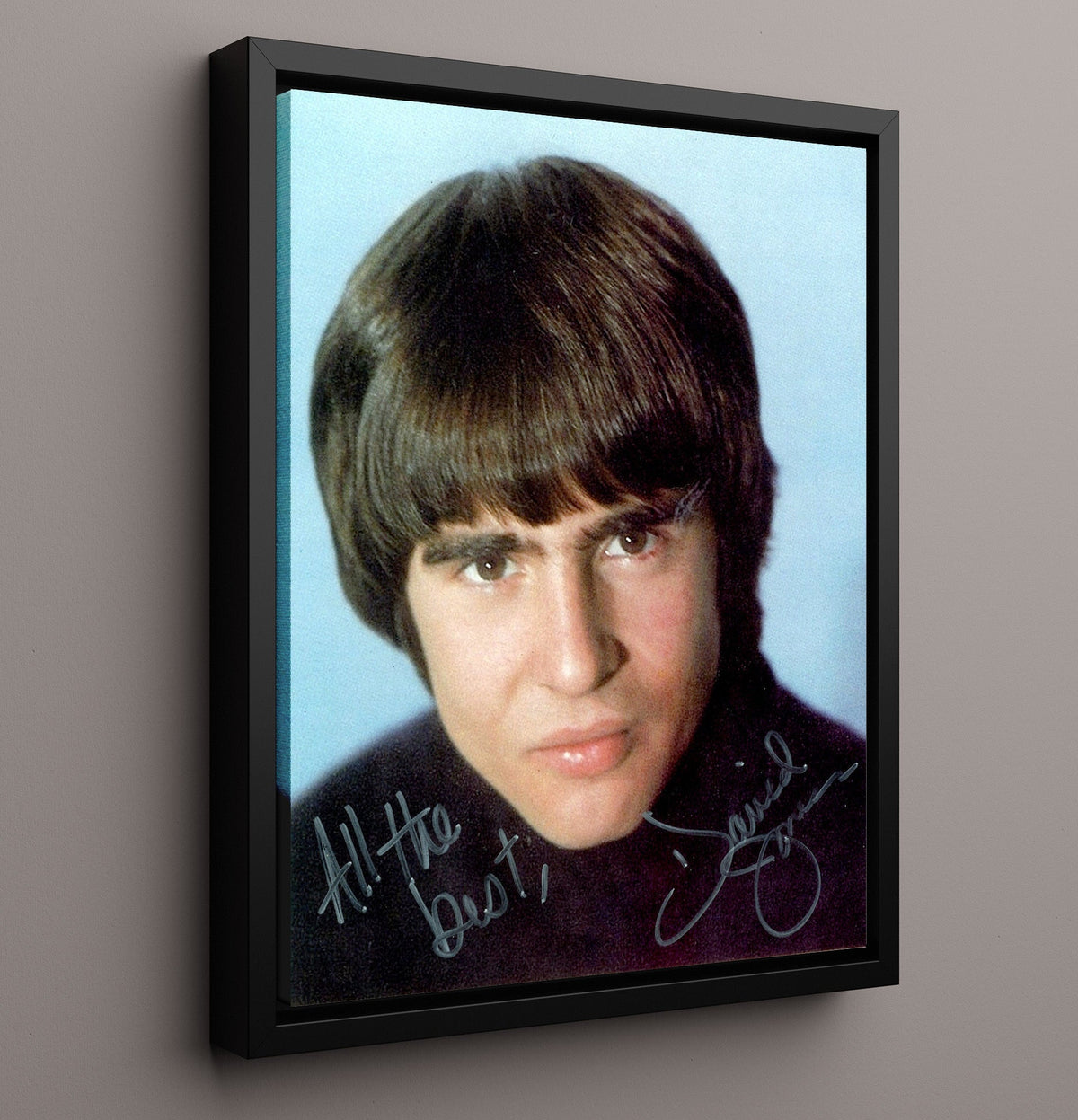 The Monkees - Davy Jones Young Studio Photo 8x10 Unframed Print vintage music wall art