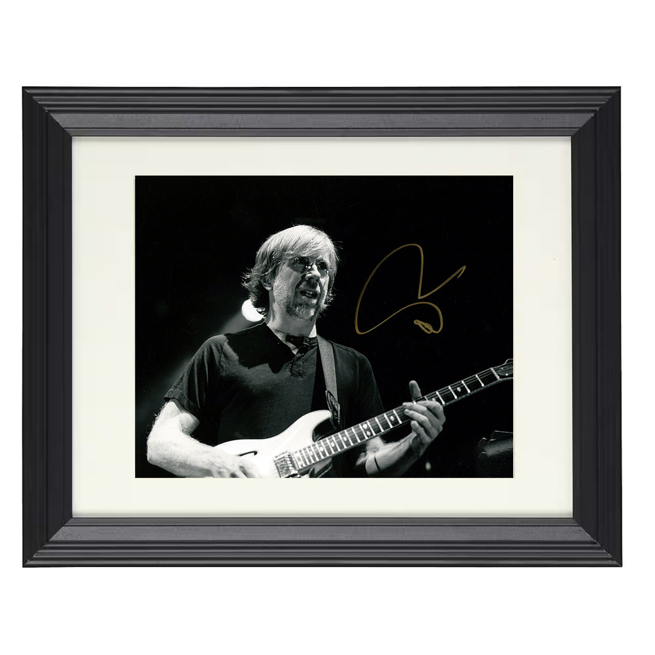 Trey Anastasio – Phish Jam Legacy – 8x10 black beveled framed music wall art