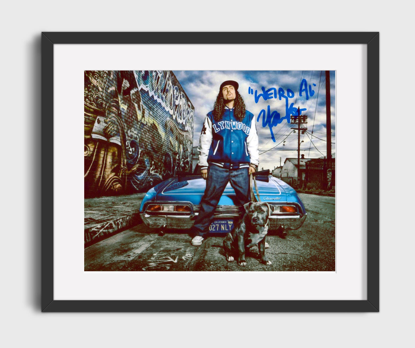 Weird Al Yankovic - Parody King 8x10 Framed Canvas vintage music wall art